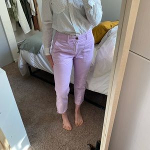 Purple dressy pants